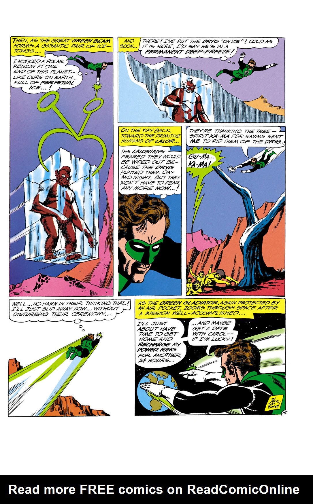 Read online Green Lantern (1960) comic -  Issue #1 - 16