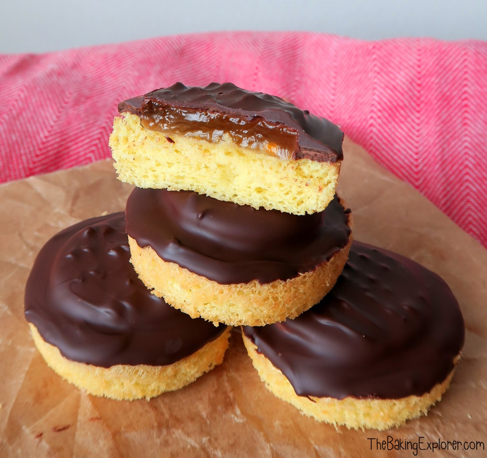 Homemade Jaffa Cakes The Baking Explorer