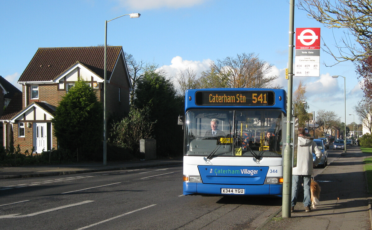 Metrobus route 541 and 542 The Caterham Villager