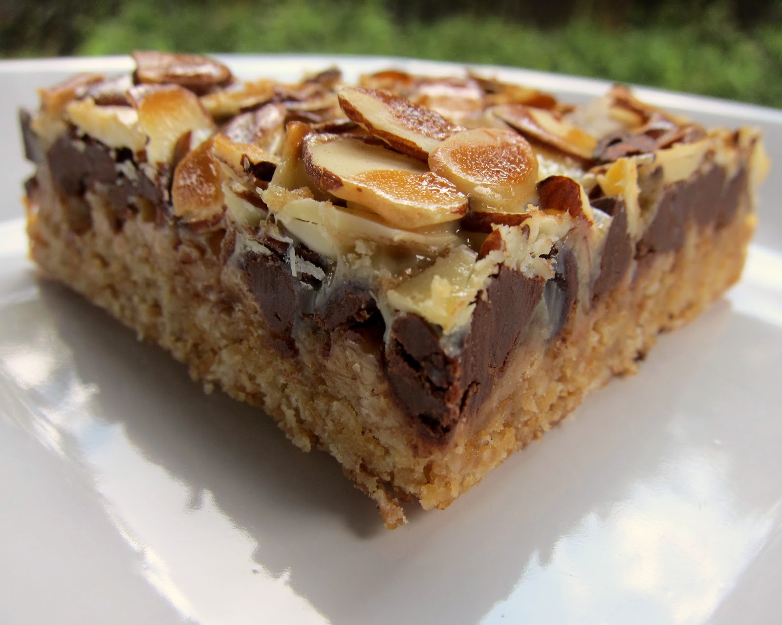 Almond Toffee Bars Secret Recipe Club Plain Chicken