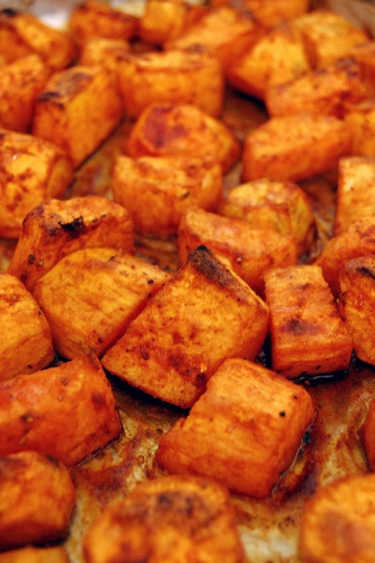 Roasted Sweet Potatoes with Honey and Cinnamon Boy Meets Bowl
