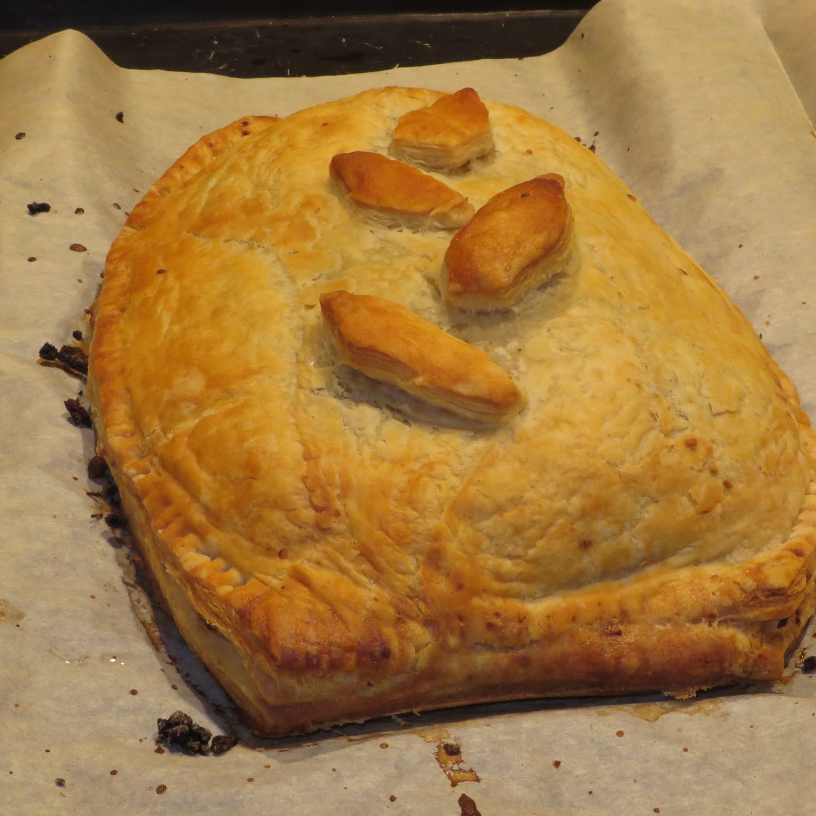 Tracy's Living Cookbook Festive Portobello Mushroom Wellington from Bosh!