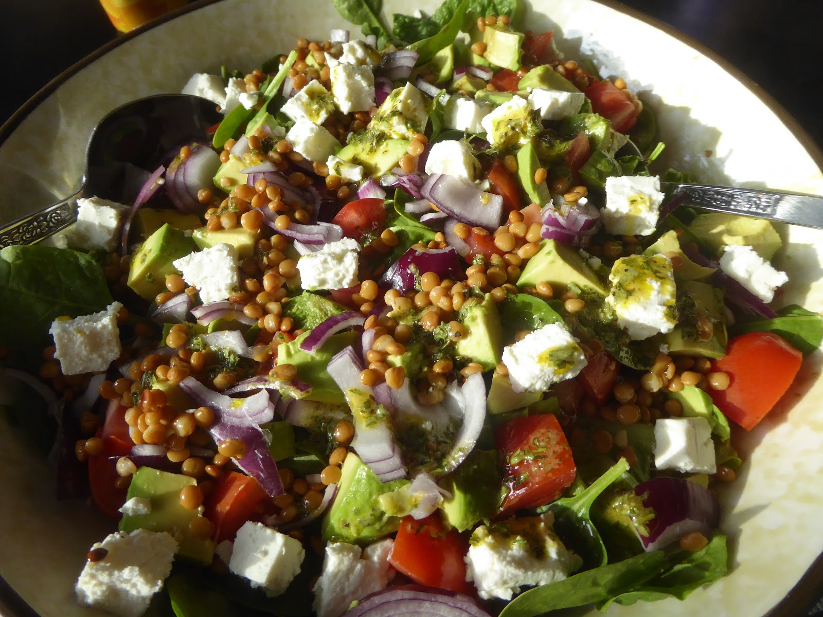 Min Lilla Kokvrå Matig sallad till grillat