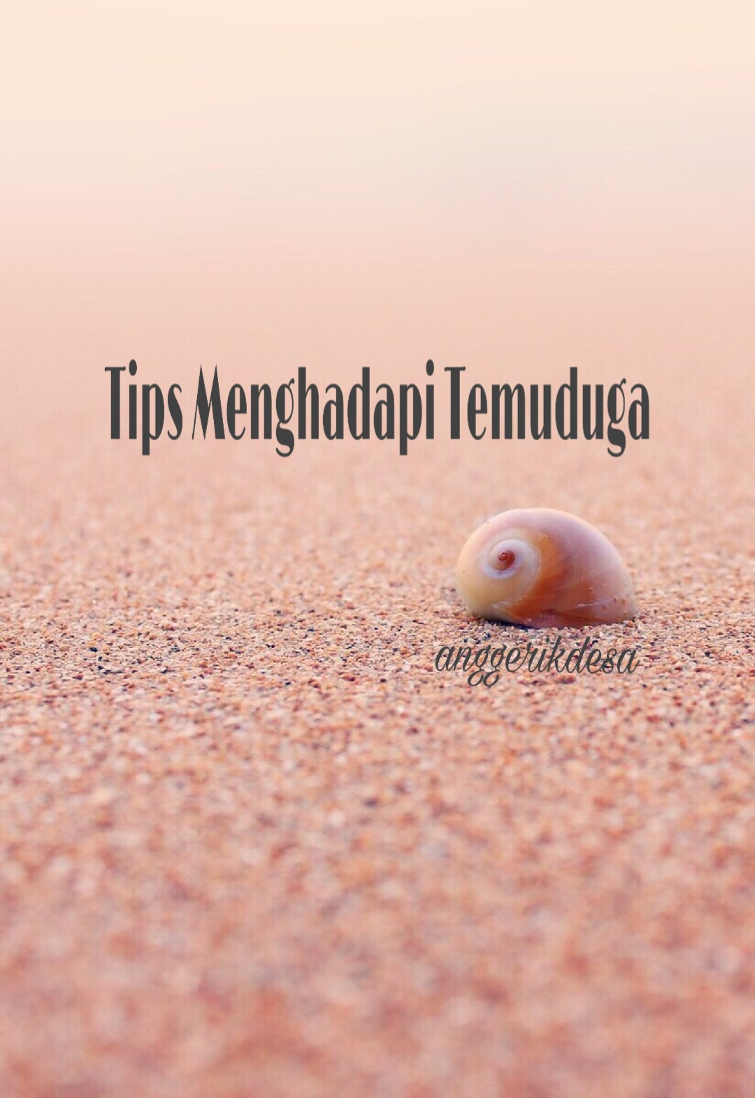 Tips Menghadapi Temuduga