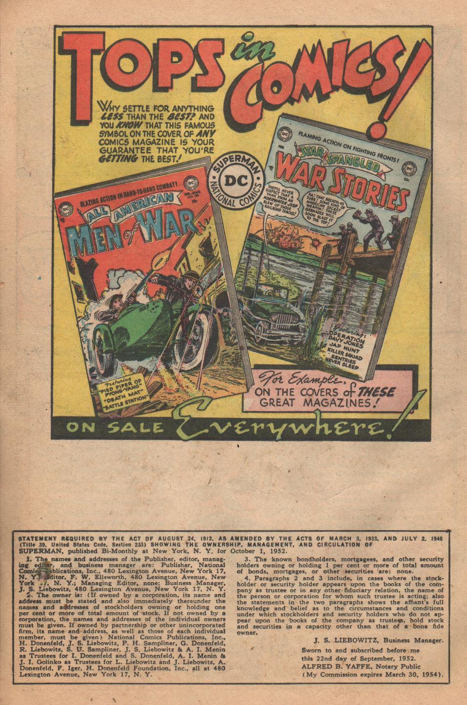 Read online Superman (1939) comic -  Issue #81 - 14