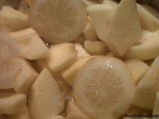 Marmellata di limoni biologici di Rodi Garganico e di mele, ricetta semplice