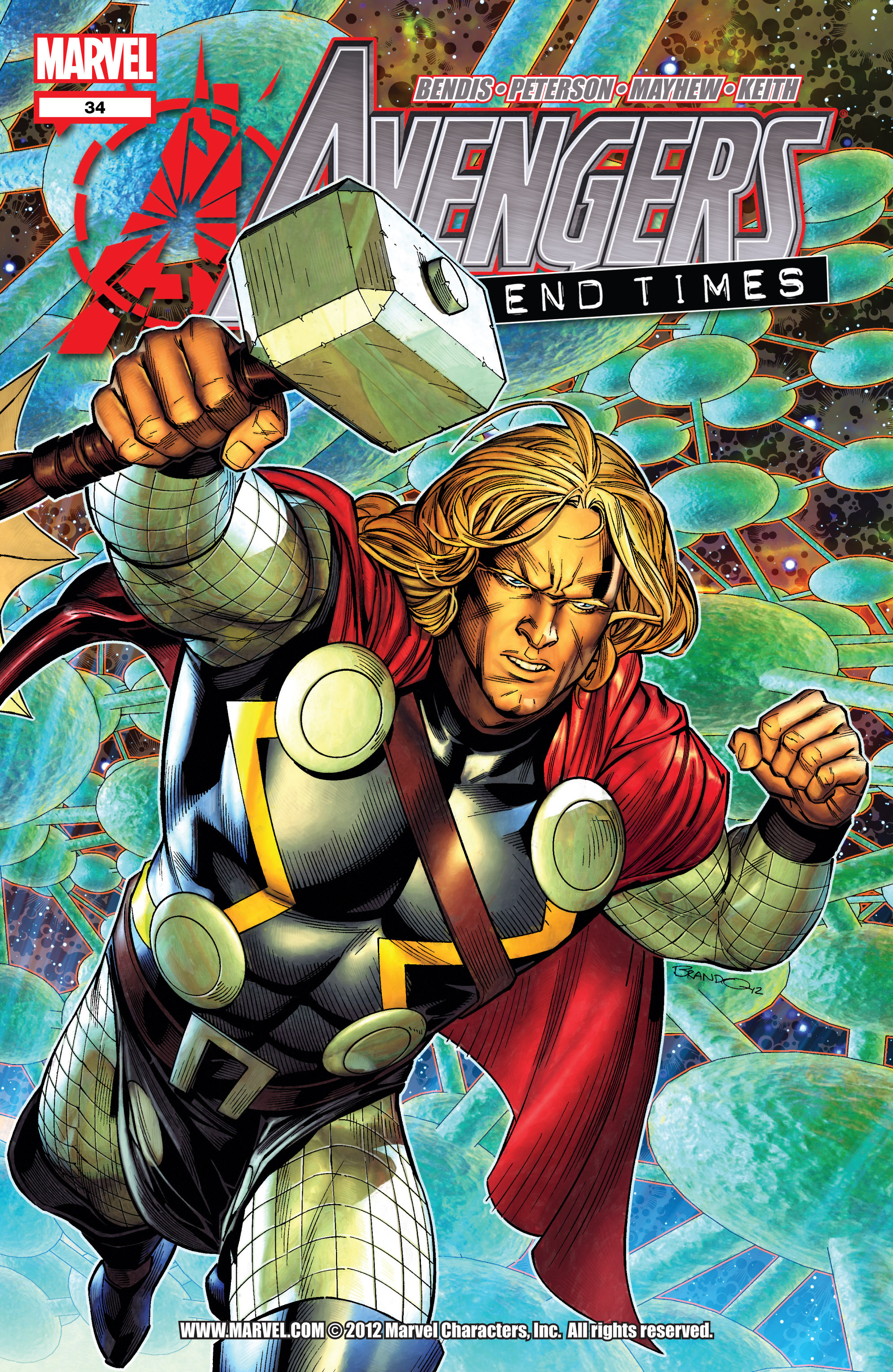 Read online Avengers (2010) comic -  Issue #34 - 1