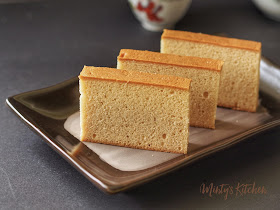 Japanese Honey Sponge Cake