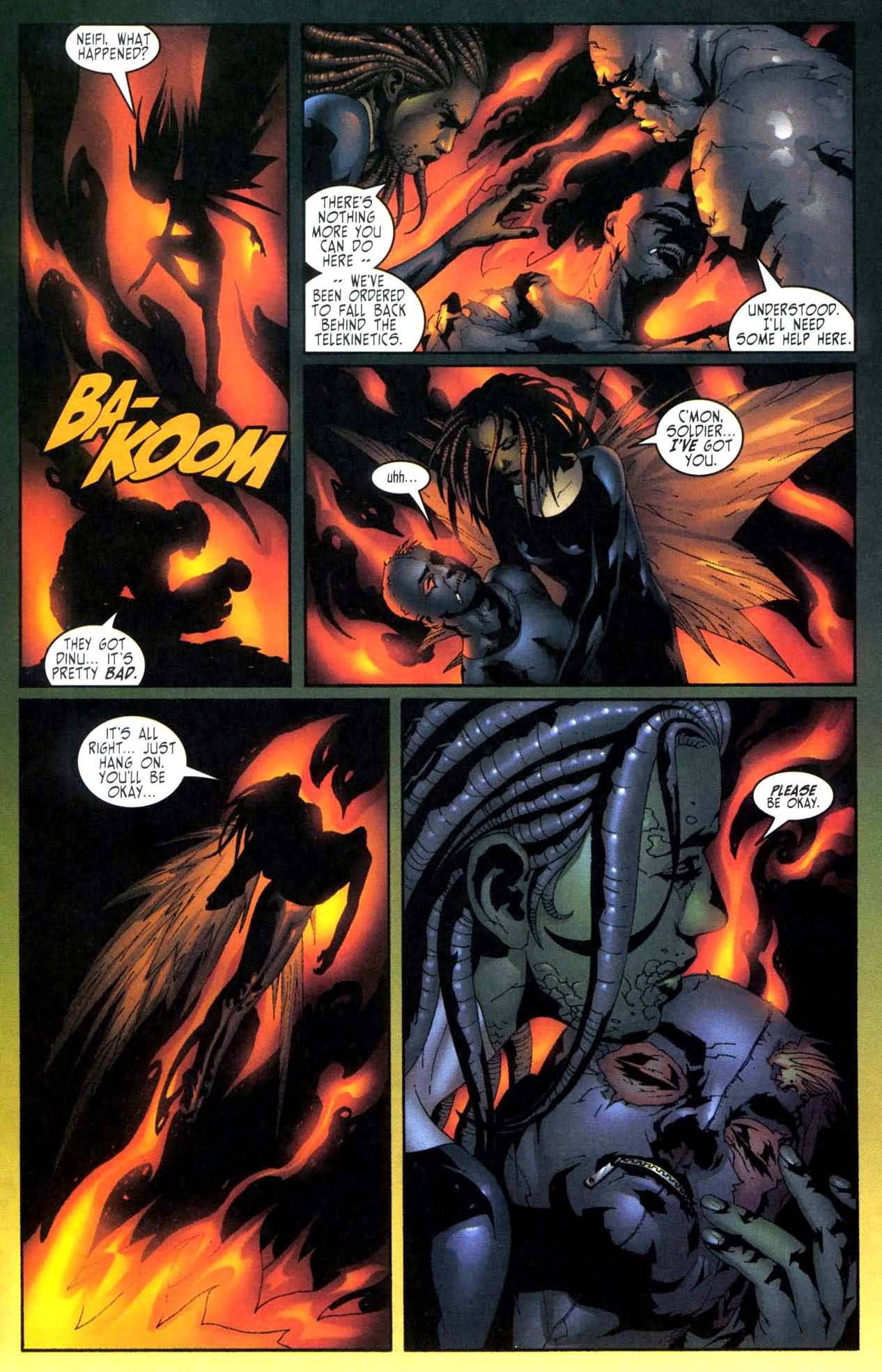 Read online Inhumans (1998) comic -  Issue #8 - 9