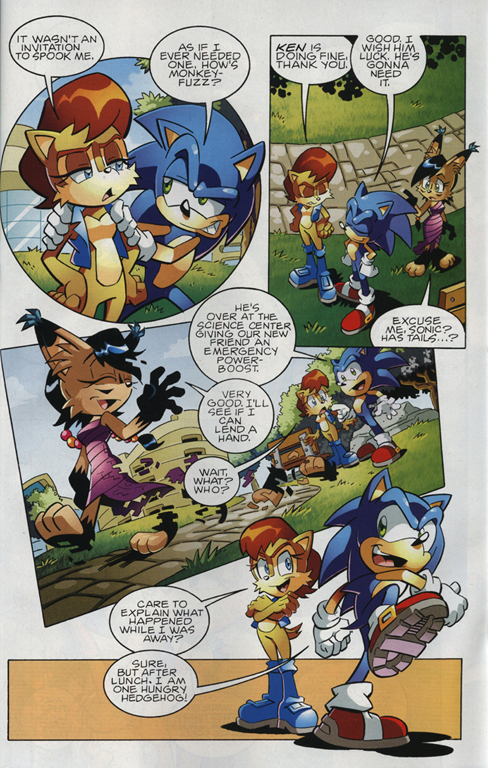 Read online Sonic The Hedgehog comic -  Issue #212 - 21