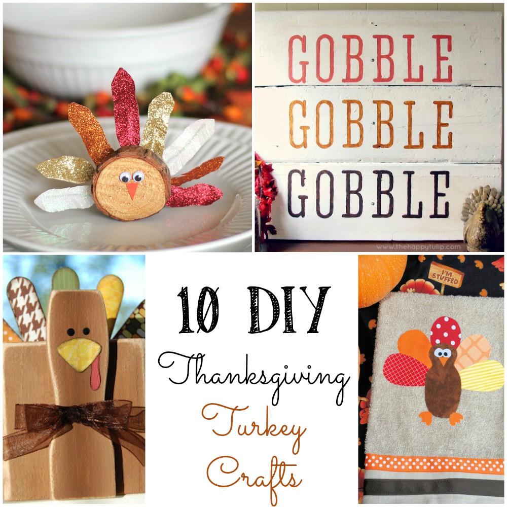 10 Diy Thanksgiving Turkey Crafts To Make Little Vintage Cottage