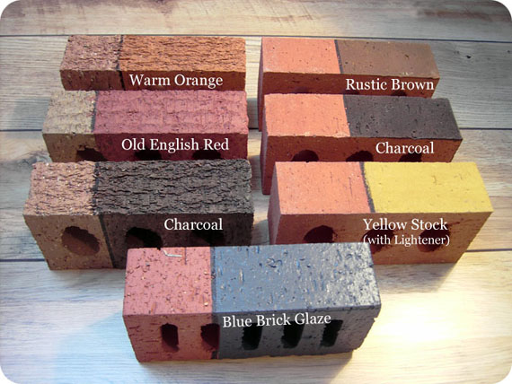 Brick Stained Fireplace, Fireplace Brick Stain Colors