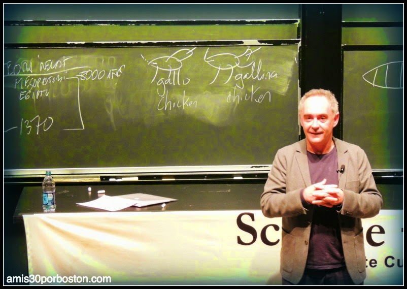 Ferran Adrià En Harvard. Science & Cooking 2014