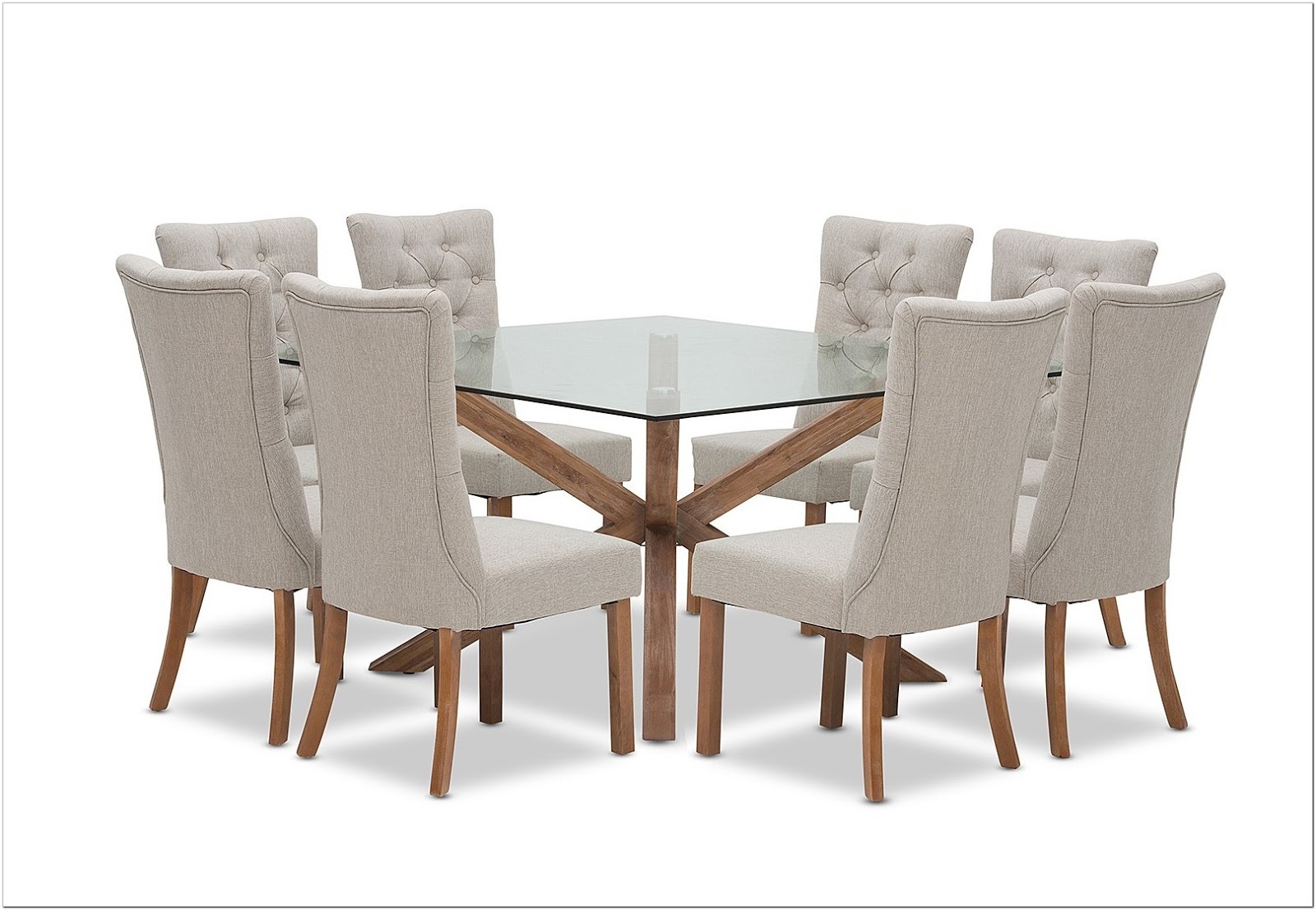 9 Piece Square Dining Set Perth