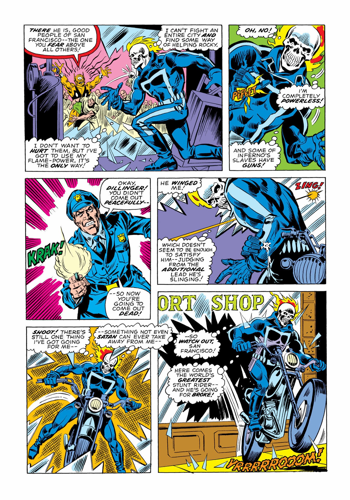 Read online Marvel Masterworks: Ghost Rider comic -  Issue # TPB 2 (Part 1) - 75