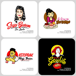 desain logo kuliner unik