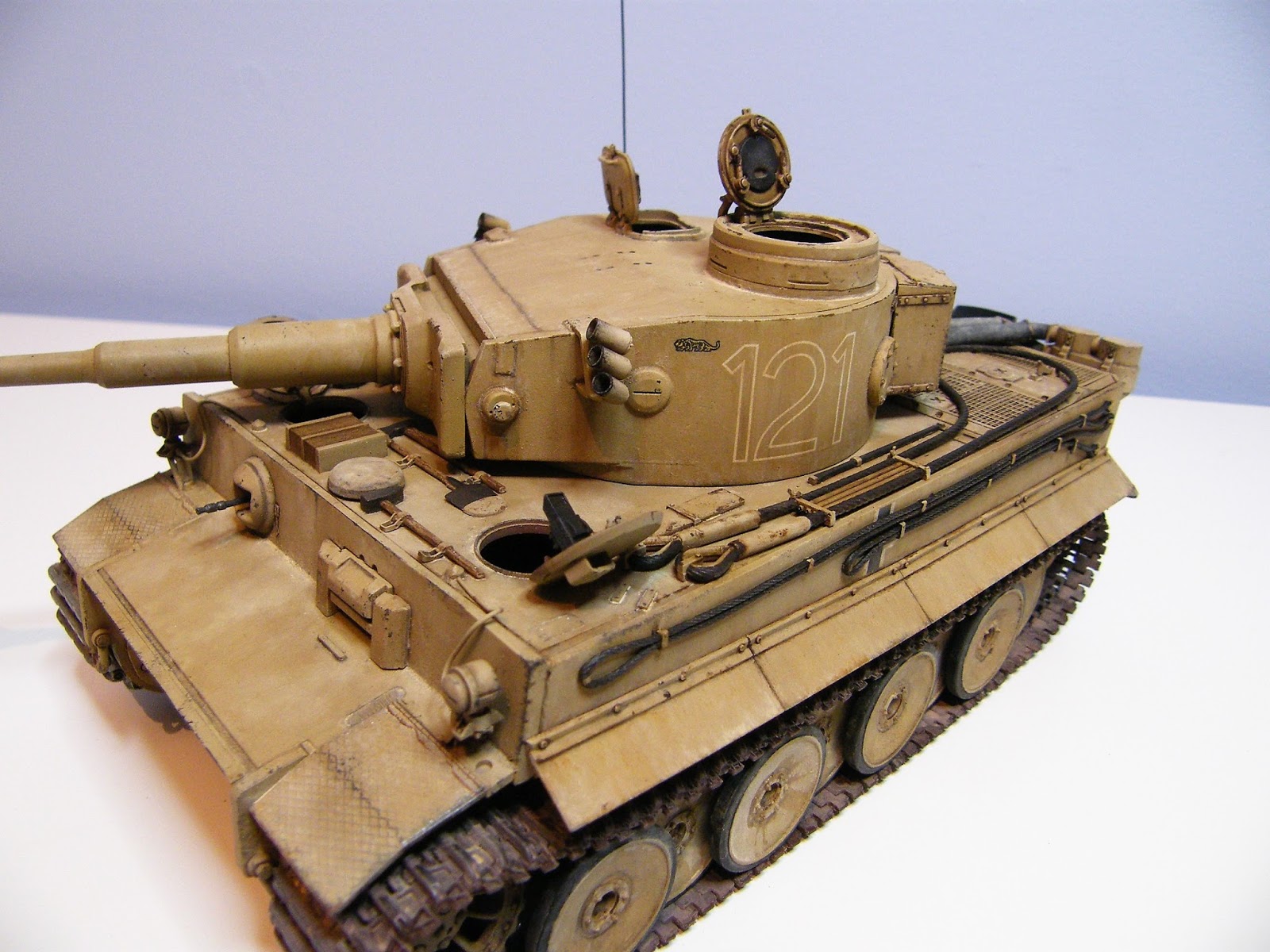 Blue Bear S Scale Models Tamiya 1 35 Tiger I Afrika Korps