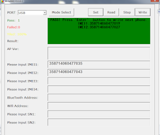 write imei sukses Cara write imei android chipset spreadtrum