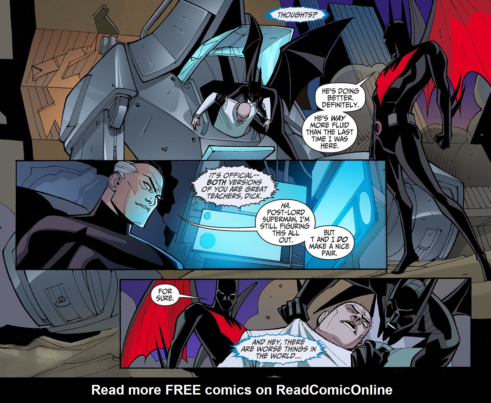 Read online Batman Beyond 2.0 comic -  Issue #32 - 8