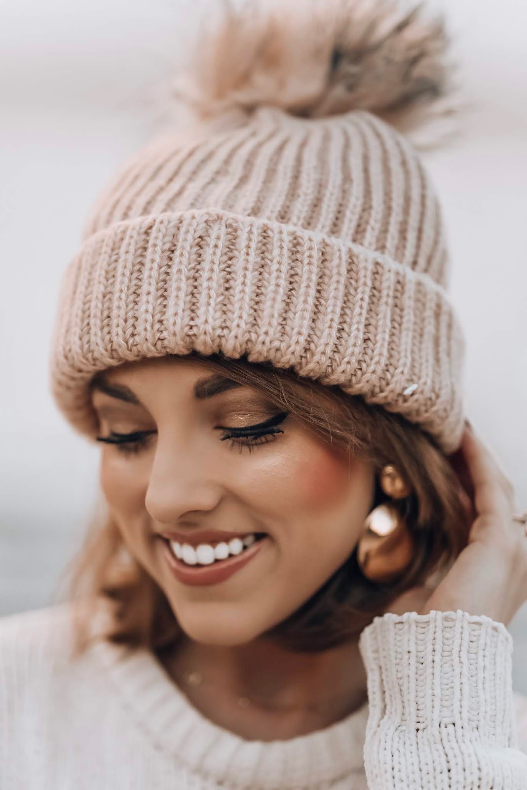 Scallop, Chenille Bow Sweater + 2019 Goals - Something Delightful Blog