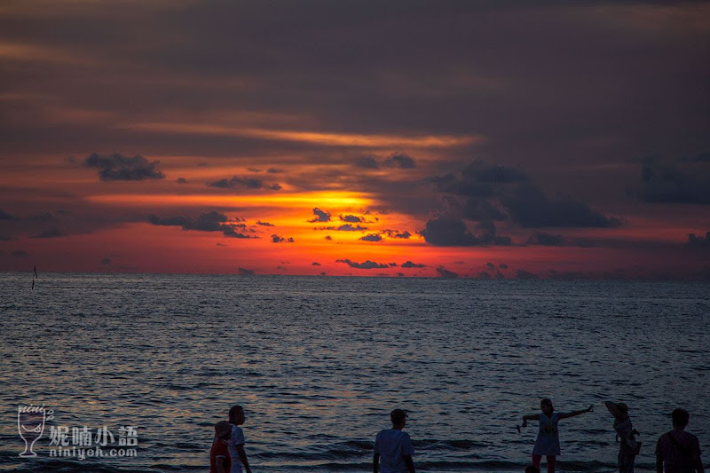 【沙巴亞庇景點】丹絨亞路沙灘Tanjung Aru Beach。全球最美三大落日觀測地