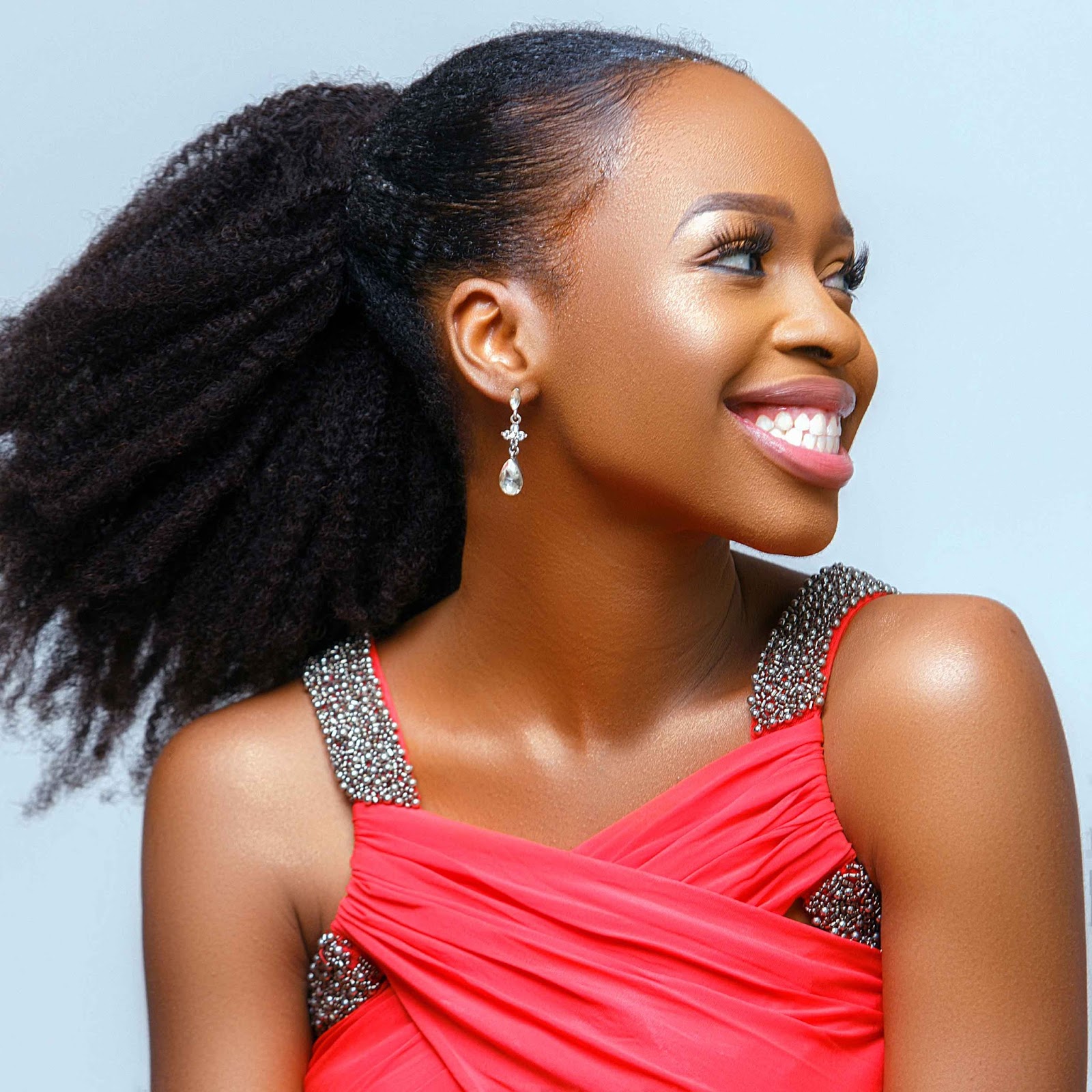 Sleek Low Puff Ponytail Tutorial Her Given Hair Tuke S Quest