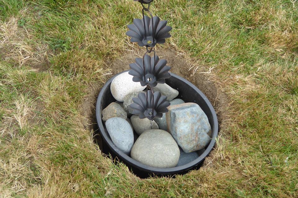 Croft's Wanderings Rain Chain Drain