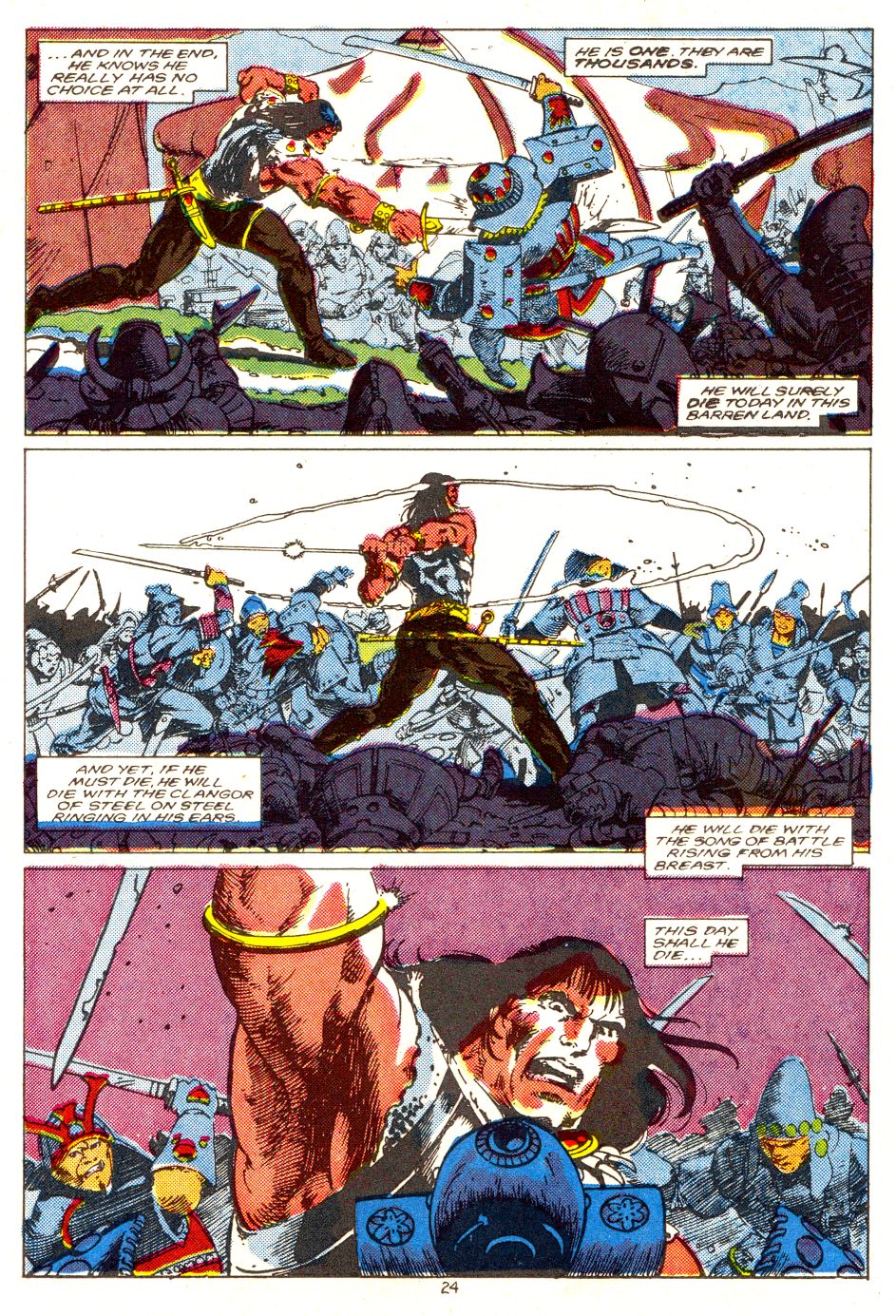 Read online Conan the Barbarian (1970) comic -  Issue #207 - 19