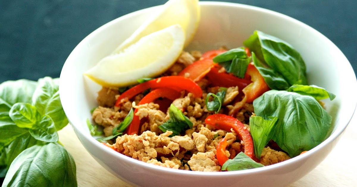 Thai Inspired Basil Chicken Stir Fry | Taste Chronicles