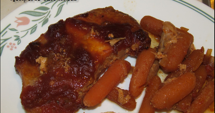 Recipes For Your Kitchen: SWEET AND TANGY CROCKPOT PORK CHOPS