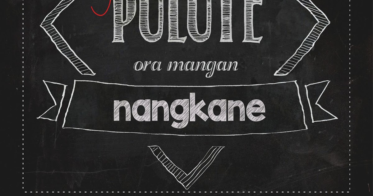 Arti peribahasa gupak pulut ora mangan nangkane