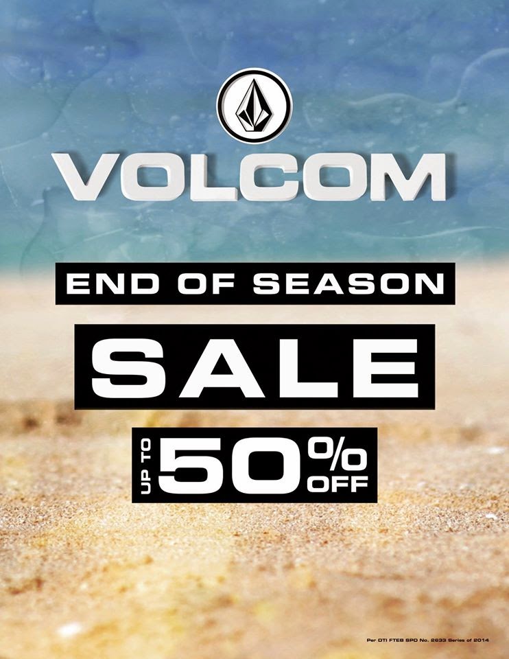 manila shopper volcom end of season sale sept 2014