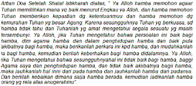 Tata Cara Sholat Istikharah Bacaan Doa Niat Shalat Istikharah
