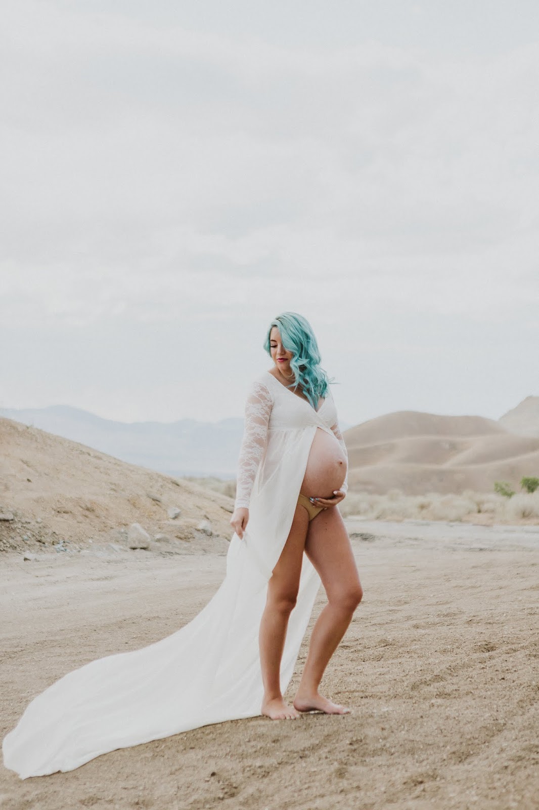Utah Fashion Blogger, White Lace Dress, 34 Weeks Pregnant