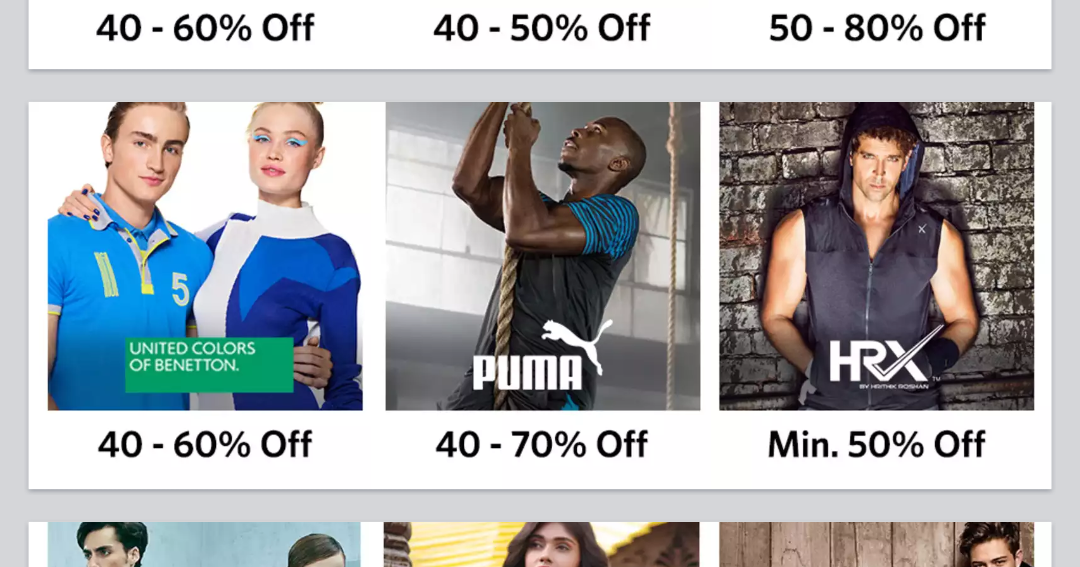 MYNTRA 40 OFF ALL STYLES ALL BRANDS