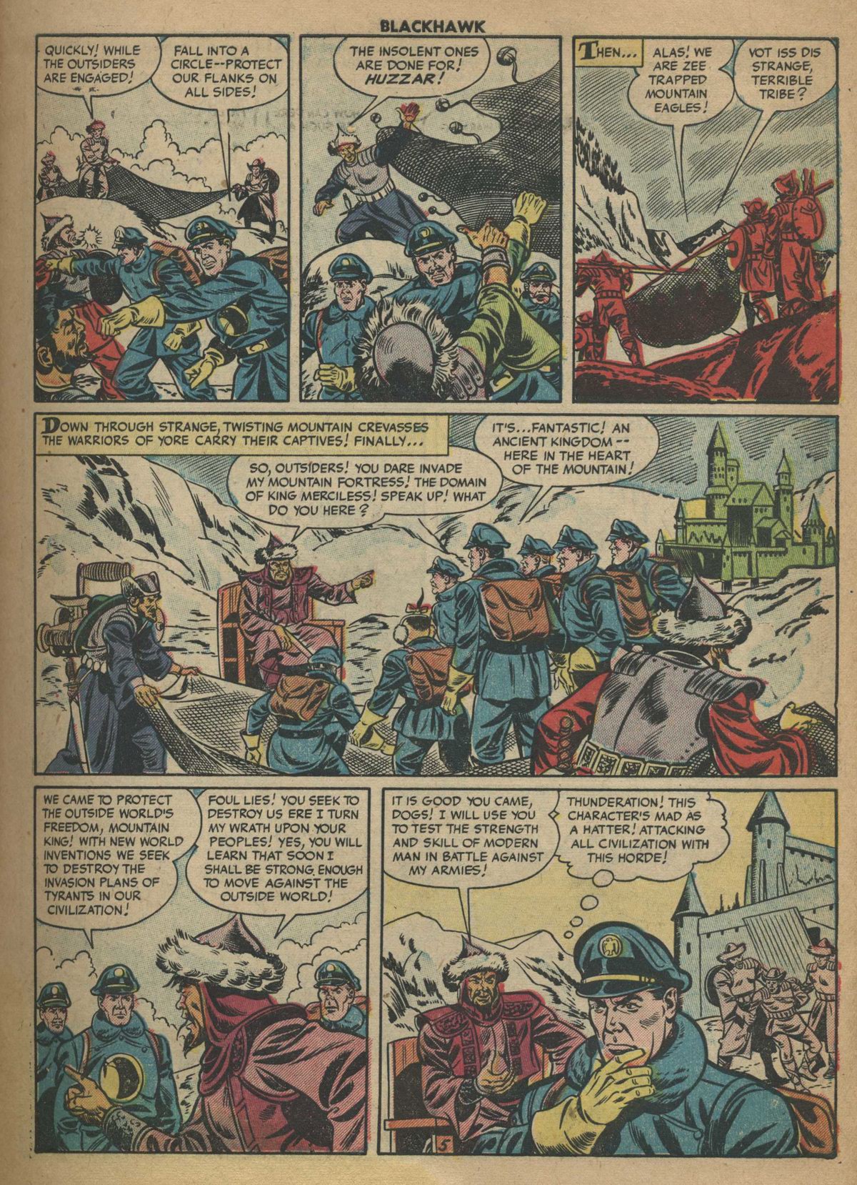 Read online Blackhawk (1957) comic -  Issue #72 - 7