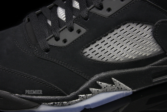 jordan v black metallic