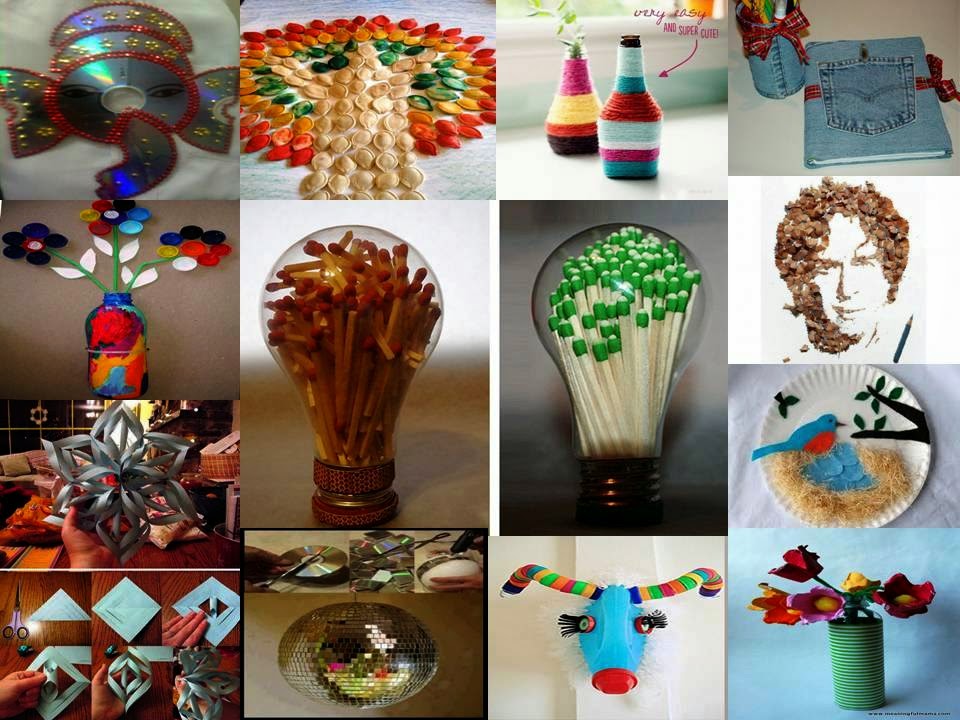 Home Decor 15 Amazing Waste Material Craft Ideas