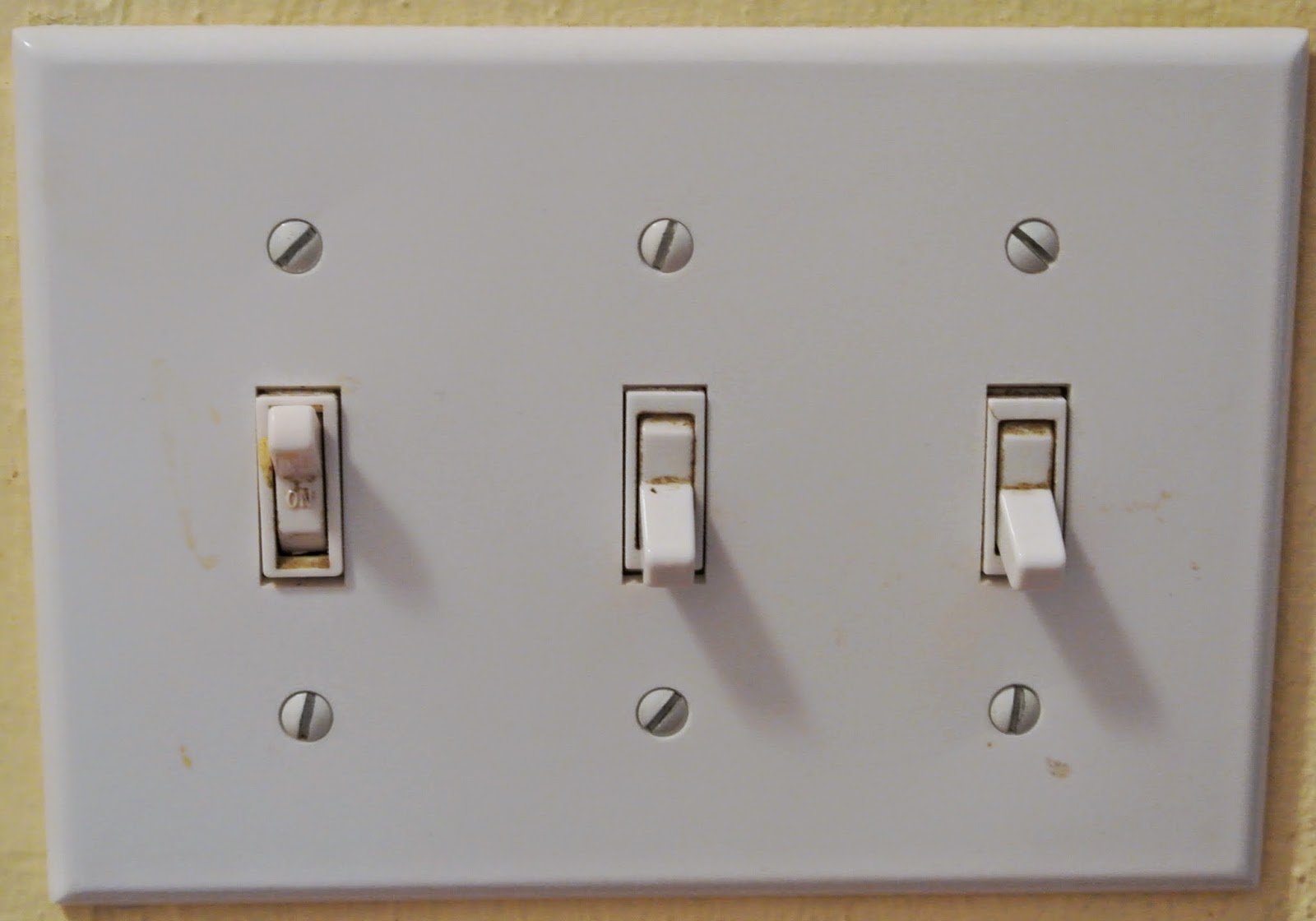 Spring cleaning light switches!