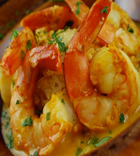 Indian shrimp curry