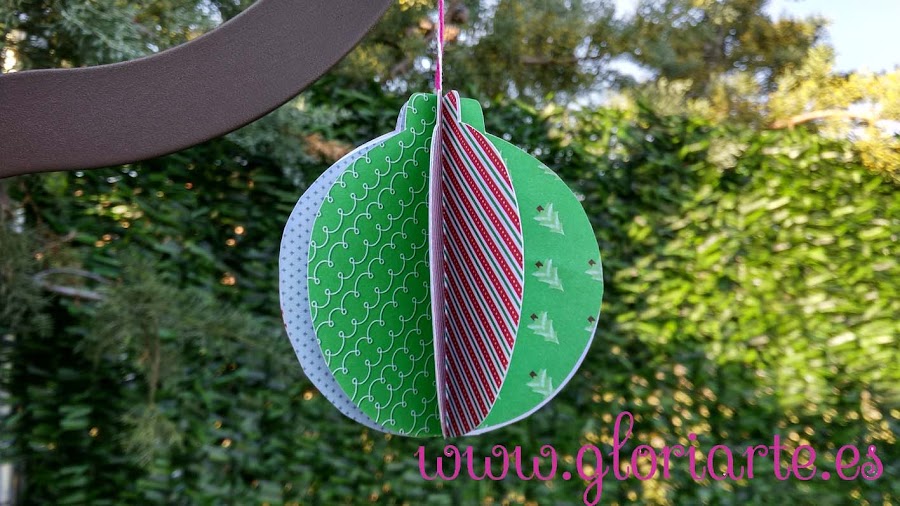 bola navideña para arbol.