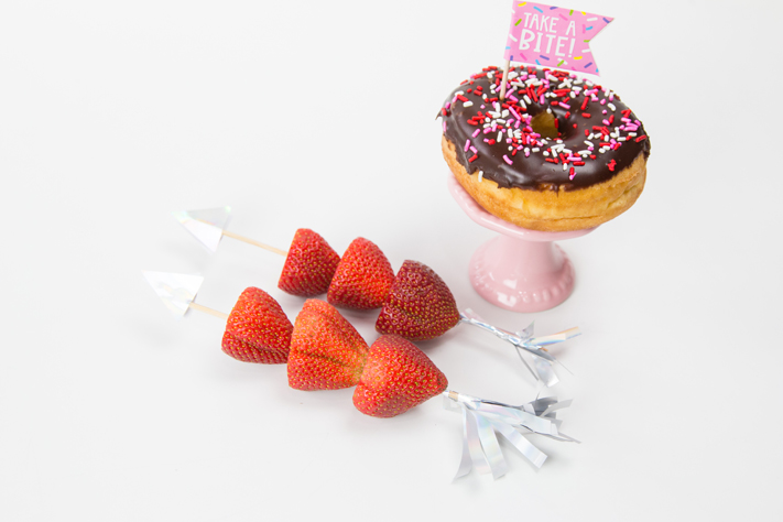 Heidi Swapp Ligthbox Donut Valentine's Day Party by @createoften