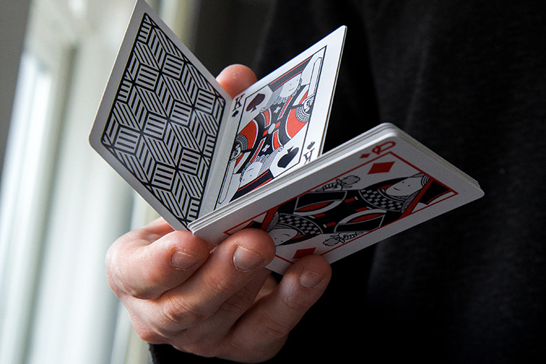 Cardistry Cubeline Playing Cards by Bas John
