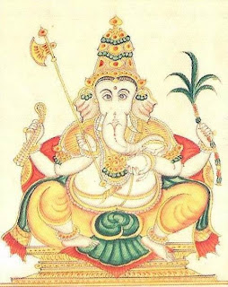 Picture of Siddhi Ganapati or Siddha Ganapathi Form of Ganesha