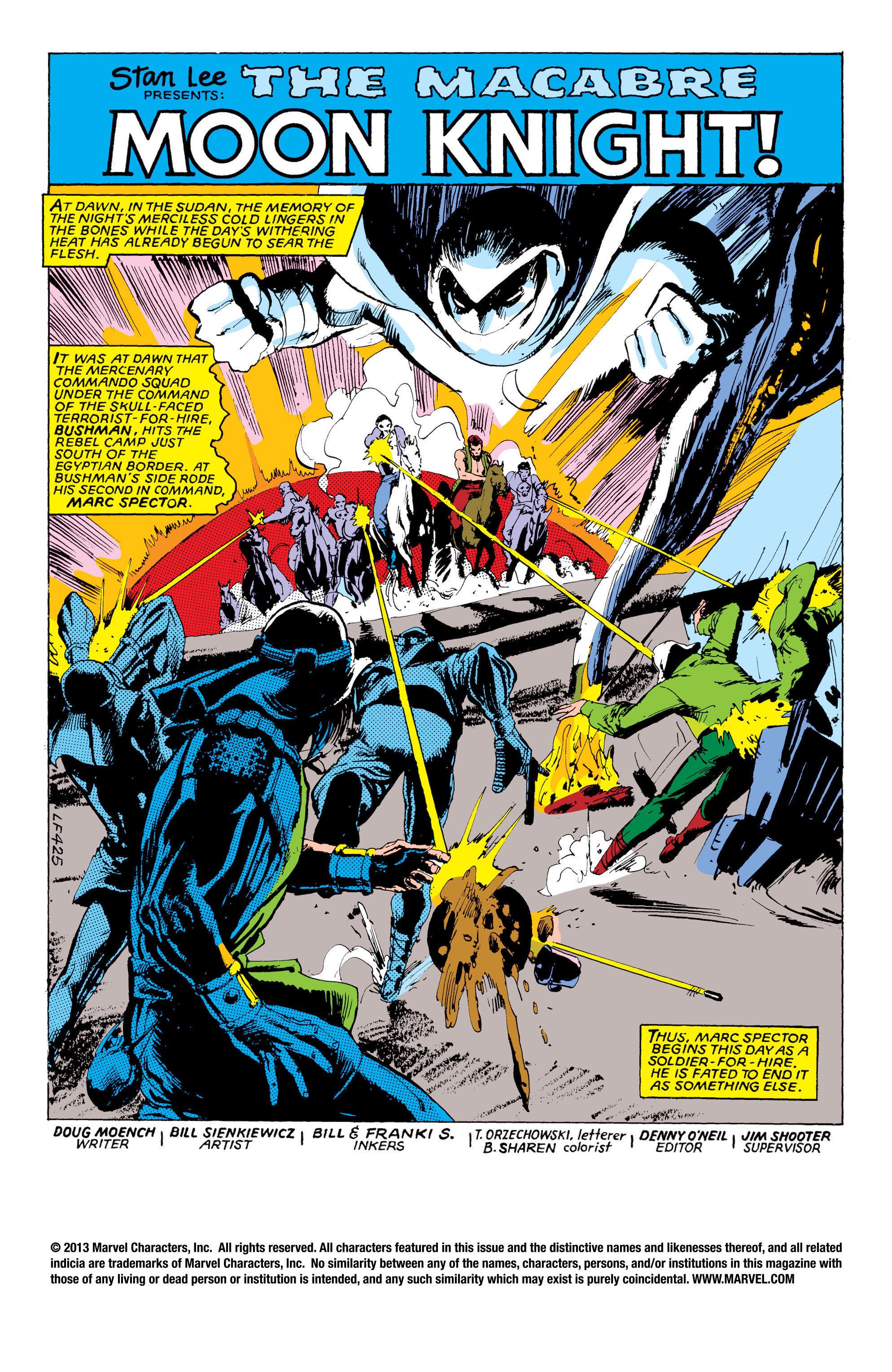 Moon Knight (1980) issue 1 - Page 2