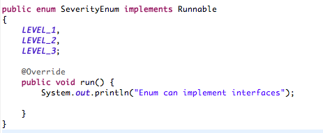 Java Enum tutorial with examples