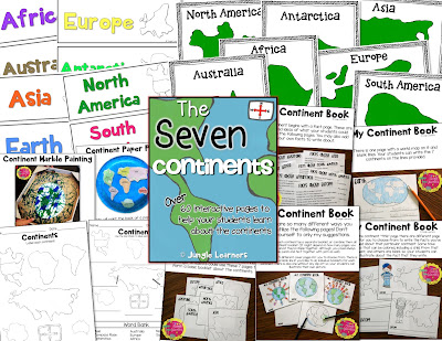 https://www.teacherspayteachers.com/Product/The-Seven-Continents-1524333