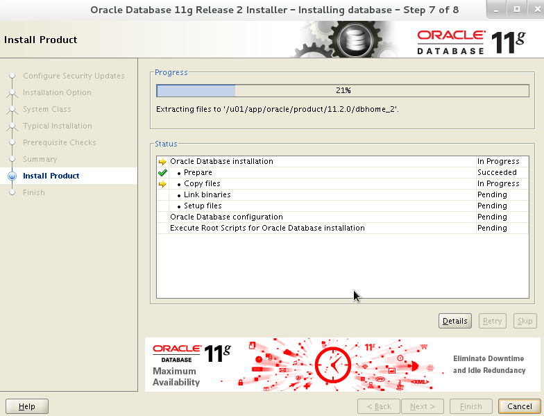 Oracle database 11g. СУБД «Oracle database 11g release 2. Grid Setup. Alt Linux СПТ 7. Configuration script
