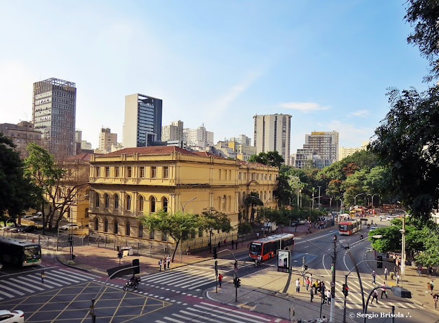 Vista panorâmica da Praça da Republica - Centro - São Paulo