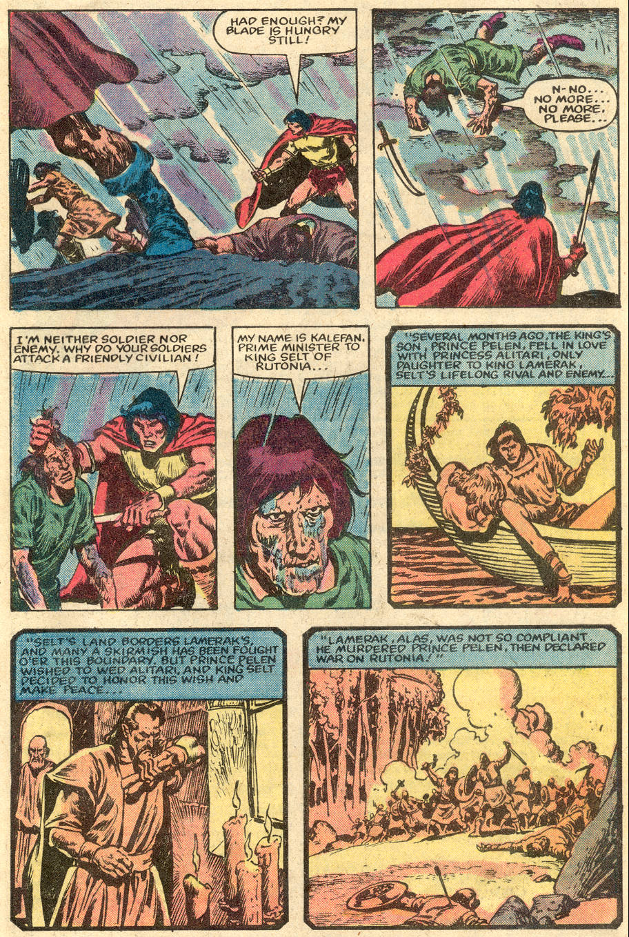 Read online Conan the Barbarian (1970) comic -  Issue #148 - 4